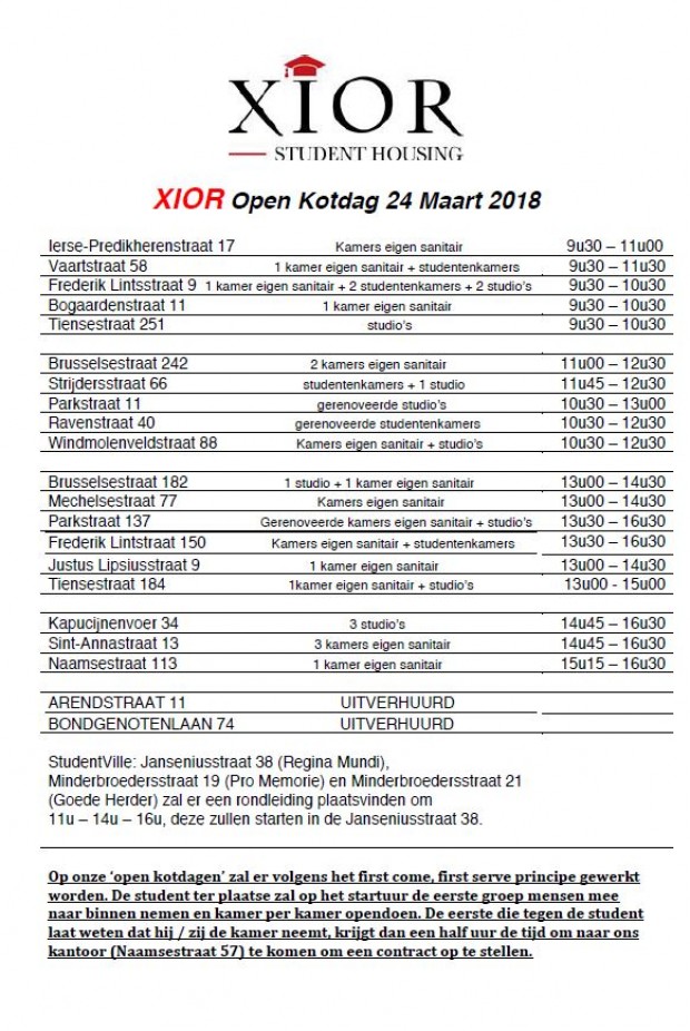 Openkotdagen Leuven 2018