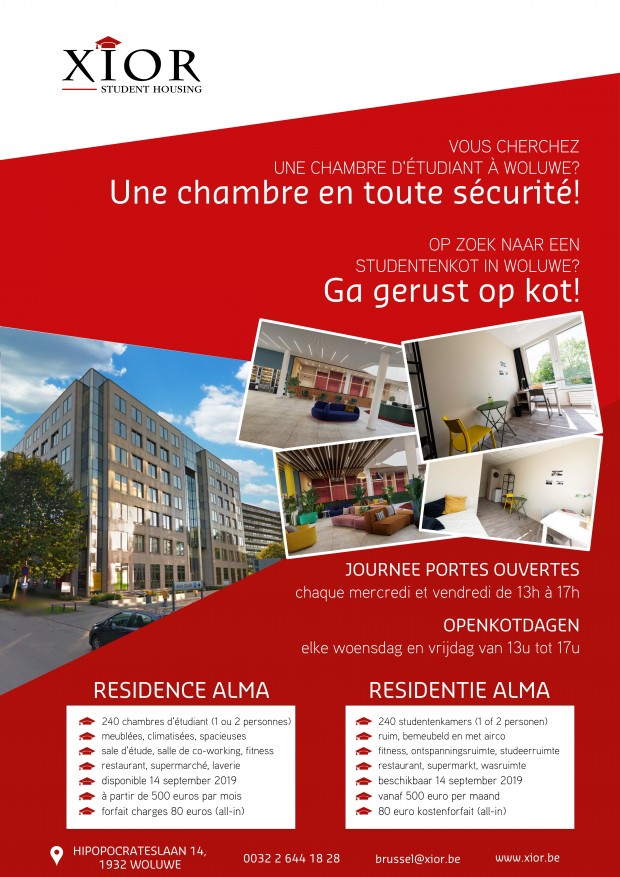 VISIT OUR NEW RESIDENCE AT WOLUWE
